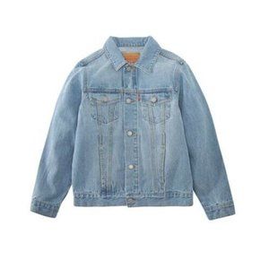 Levis Denim Light Blue Trucker Jean Jacket M 10-12 & L 12-13 Youth Unisex NEW